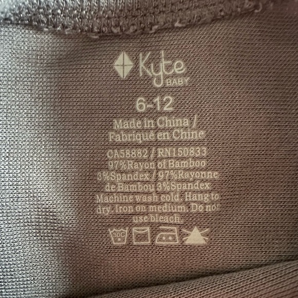 Kyte BABY bamboo jersey jogger set - Picture 2 of 5